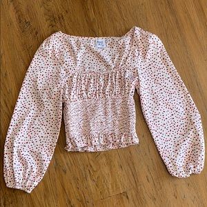 Cute long sleeve top